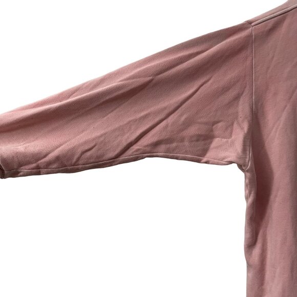 Wildfox Pink Skeleton Ribcage Motif Oversized Pullover Sweatshirt Size Medium - Picture 4 of 6